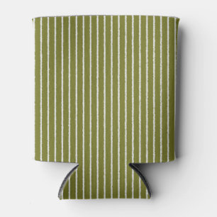 Porta-lata Faixa Verde-Oliva com Linhas Isoladas