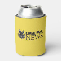 Falso Cat News Coozie