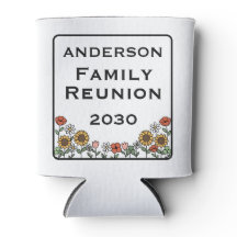 Family Reunion Custom Sunflower Floral