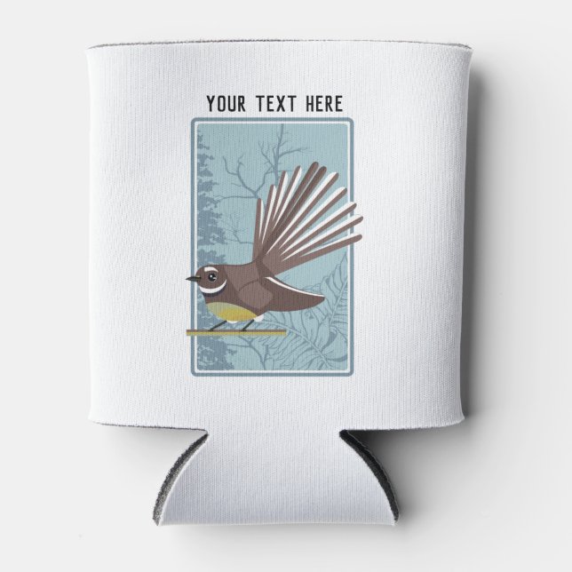 Porta-lata Fantail Piwakwaka (Frente)