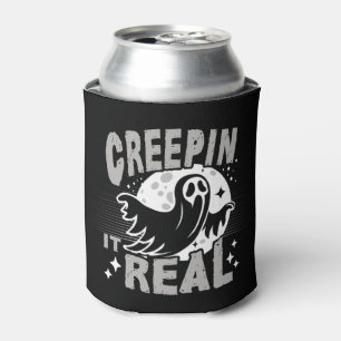 Porta-lata Fantasia de Halloween de Fantasma Engraçado Creepi