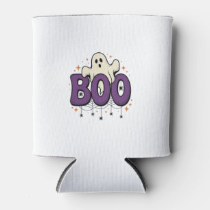 Porta-lata Fantasma de Halloween Boo Aranha Engraçada Vintage