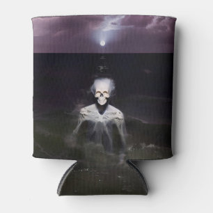 Porta-lata Fantasma no Mar - Pintura a Petróleo