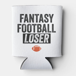Porta-lata Fantasy Futebol perdedor Engraçado Presente de Fut