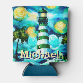 Porta-lata Farol Tropical Náutica Costeira Personalizada