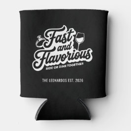 Porta-lata Fast and Flavorious Funny Personalized Can Coolers