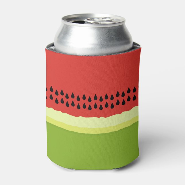 Porta-lata Fatias de Melancia Vermelha (Can Front)