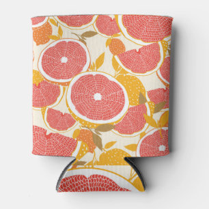 Porta-lata Fatias de Toranja com Folhas