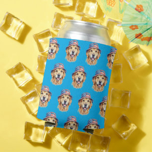Porta-lata Favor de aniversário com rosto personalizado para 