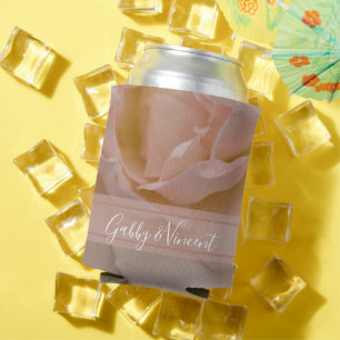Porta-lata Favor De Casamento Floral Rosa Rosa Rosa Rosa Pál