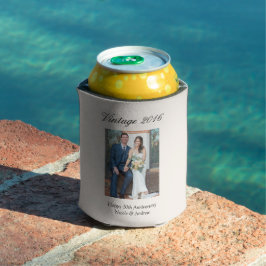 Porta-lata Favor de festa de aniversário de casamento de 10 a