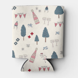 Porta-lata Favor de Festa de Solteira de Inverno Depois do Sk