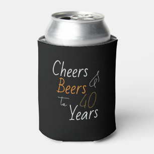 Porta-lata Favor do Partido aniversário de 40 anos das Cervej