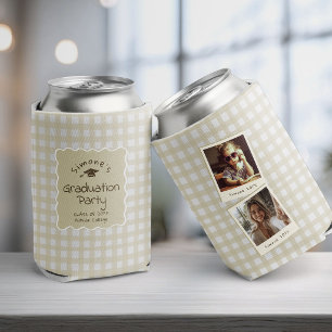 Porta-lata Favor Personalizado para Festa de Formatura com Fo