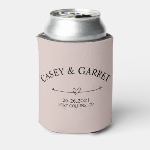 Porta-lata Favores do Casamento, Beer Coozies, Presente do Pa
