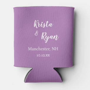 Porta-lata Favorito personalizado de casamento pode resfriar