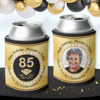 Porta-lata Favoritos de Aniversário de 85 anos, Baratos, Pres