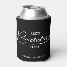 Porta-lata Favoritos de Despedida de Solteiro Minimalistas e