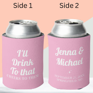 Porta-lata Favoritos para festas personalizados personalizado