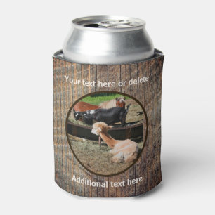 Porta-lata Fazenda Animal Barnyard Divertido Personalizado