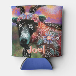 Porta-lata Fazenda De Capim Floral Whimsical Personalizada