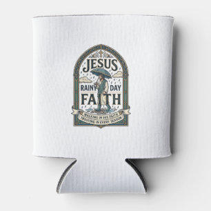 Porta-lata Fé de Jesus Dia Chuvoso Fé de Jesus Dia Chuvoso Fé