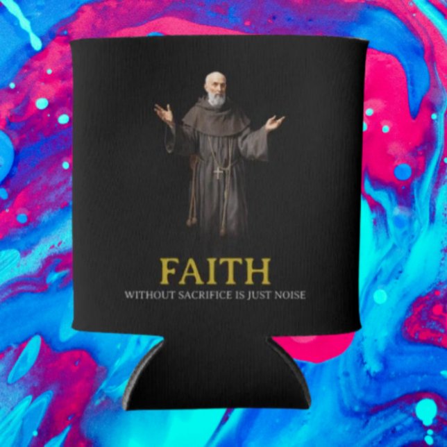 Porta-lata Fé Sem Sacrifício é Apenas Ruído Isqueiro de Garra (Criador carregado)