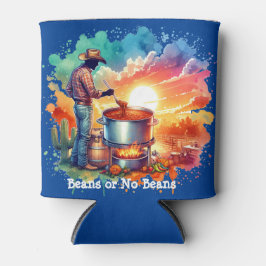 Porta-lata Feijões ou No Beans Chili Cozinhar Cowboy 1