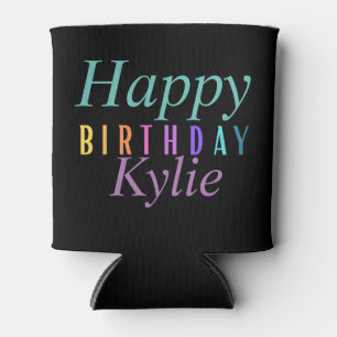 Porta-lata Feliz Aniversário de Feliz Aniversário das Mulhere