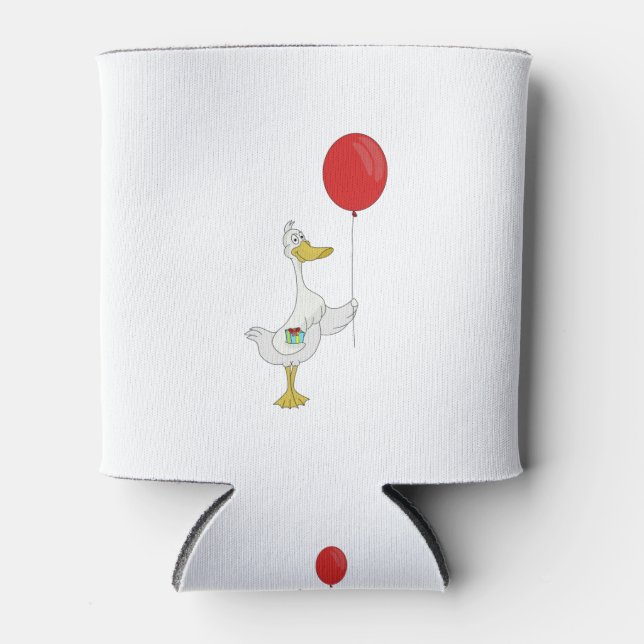 Porta-lata Feliz Aniversário Goose (Frente)