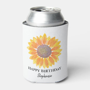 Porta-lata Feliz Aniversário Personalizado