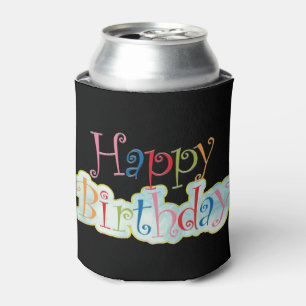 Porta-lata Feliz Aniversário Pode Resfriar
