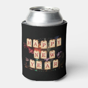 Porta-lata Feliz ano novo