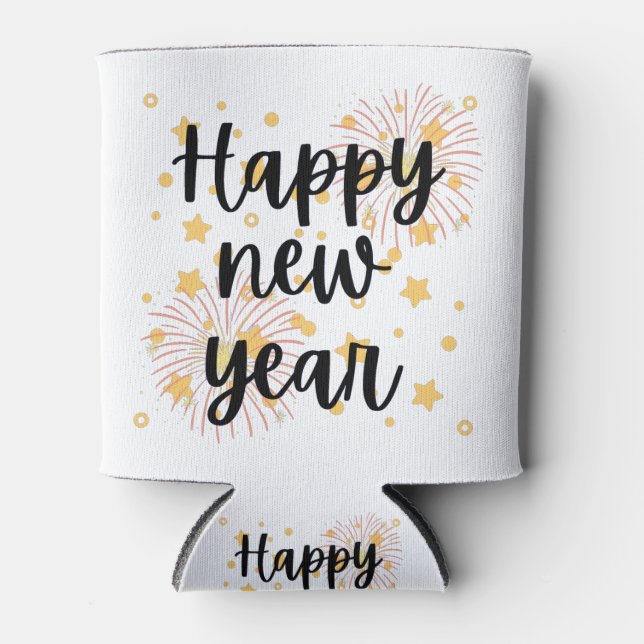 Porta-lata Feliz ano novo (Frente)