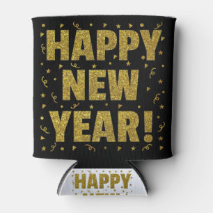 Porta-lata Feliz ano novo