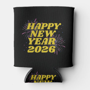 Porta-lata Feliz Ano Novo 2026