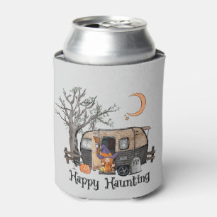 Porta-lata Feliz assombro Halloween Camper Bruxa Spooky
