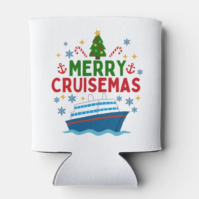 Porta-lata Feliz Cruisemas Natal (Traseira)