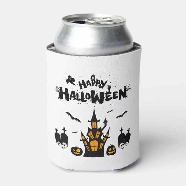 Porta-lata Feliz Dia das Bruxas (Can Front)