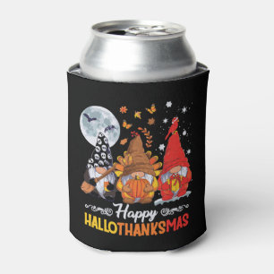 Porta-lata Feliz Dia de Ação de Graças dos Gnomos de Hallotha