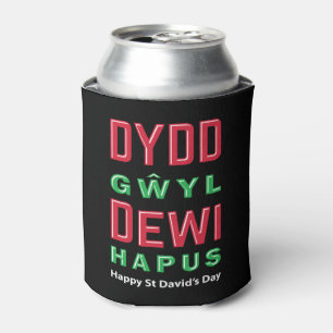 Porta-lata Feliz Dia de São David 5