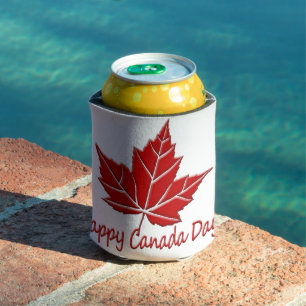 Porta-lata Feliz Dia do Canadá pode resfriar o Canadá Souveni