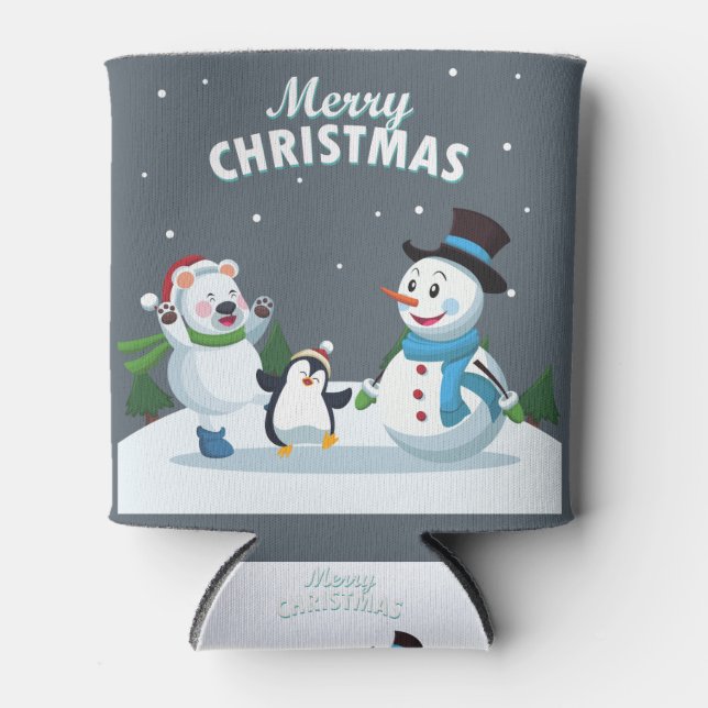 Porta-lata Feliz Natal (Frente)