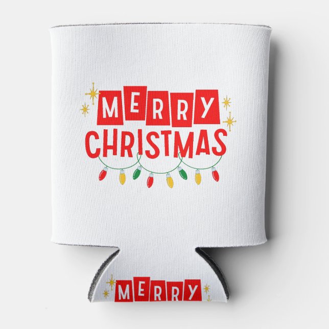 Porta-lata Feliz Natal (Frente)