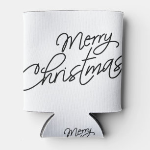 Porta-lata Feliz Natal A Dizer (Desenhado À Mão)