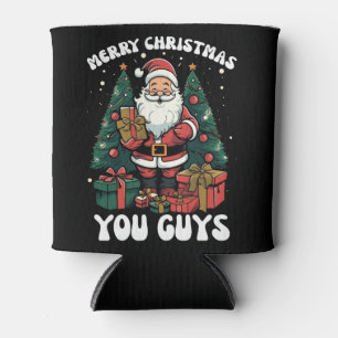 Porta-lata Feliz Natal Pessoal Papai Noel