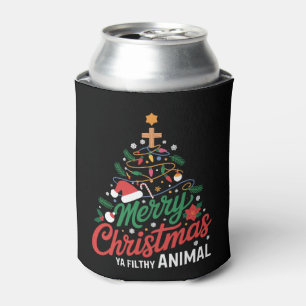 Porta-lata Feliz Natal Seu Animal Imundo Piada Família Natal