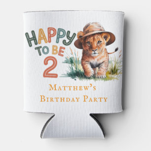 Porta-lata Feliz Por Ser Um Favor De Festa de aniversário De