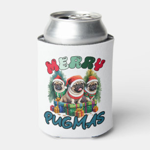 Porta-lata Feliz Pugmas Feliz Natal
