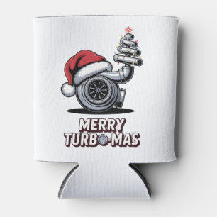 Porta-lata Feliz Turbomas Turbo Mecânico Papai Noel Natal